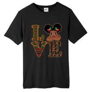 Love Black History Month Cute Pride Tall Fusion ChromaSoft Performance T-Shirt