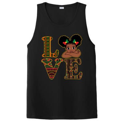 Love Black History Month Cute Pride PosiCharge Competitor Tank