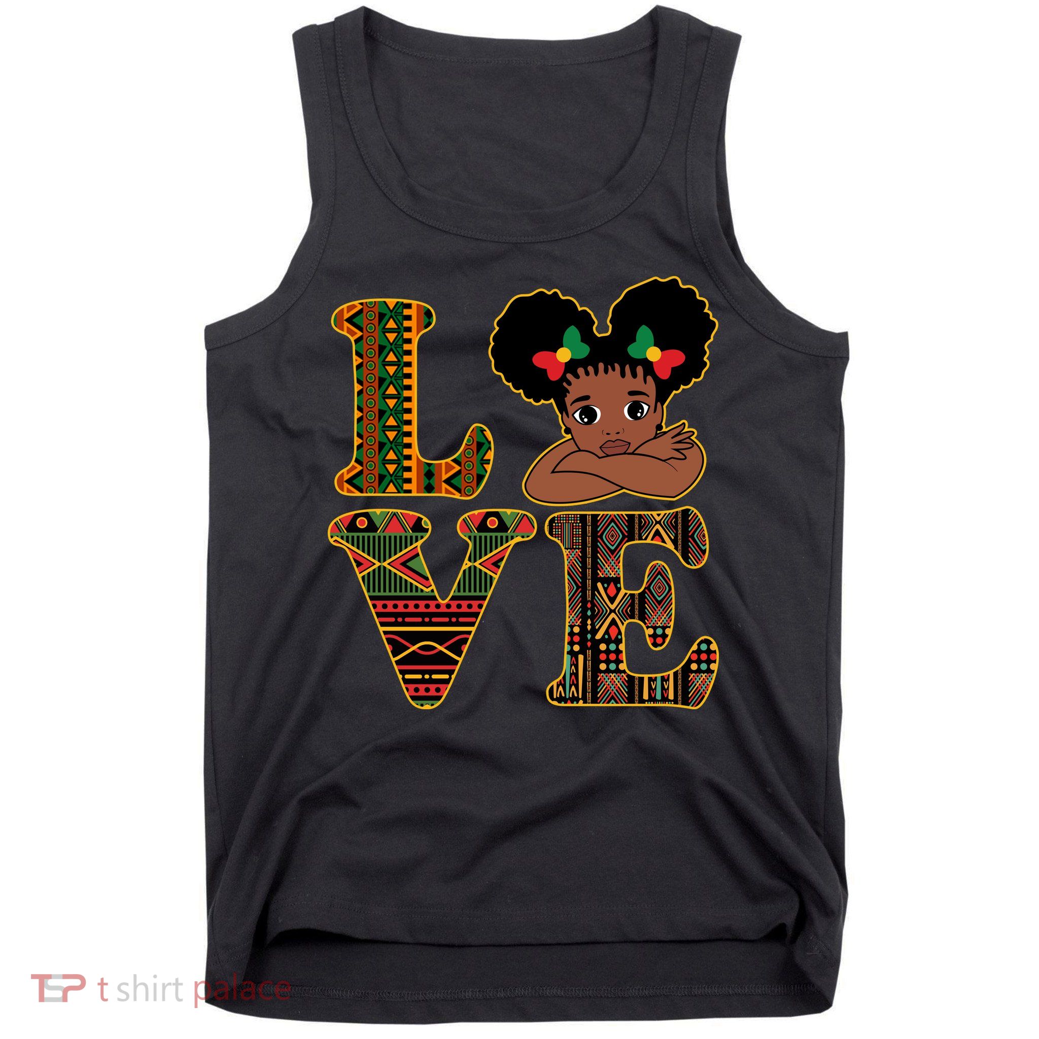 Love Black History Month Cute Pride Tank Top