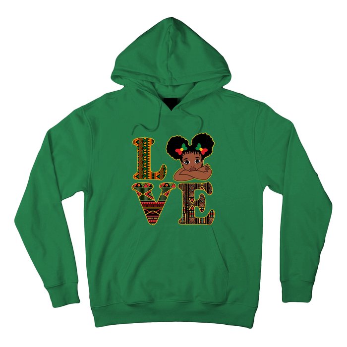 Love Black History Month Cute Pride Hoodie