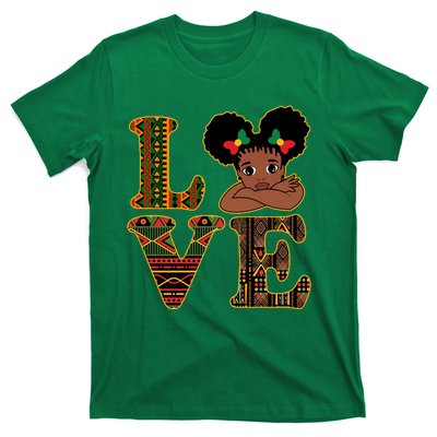 Love Black History Month Cute Pride T-Shirt