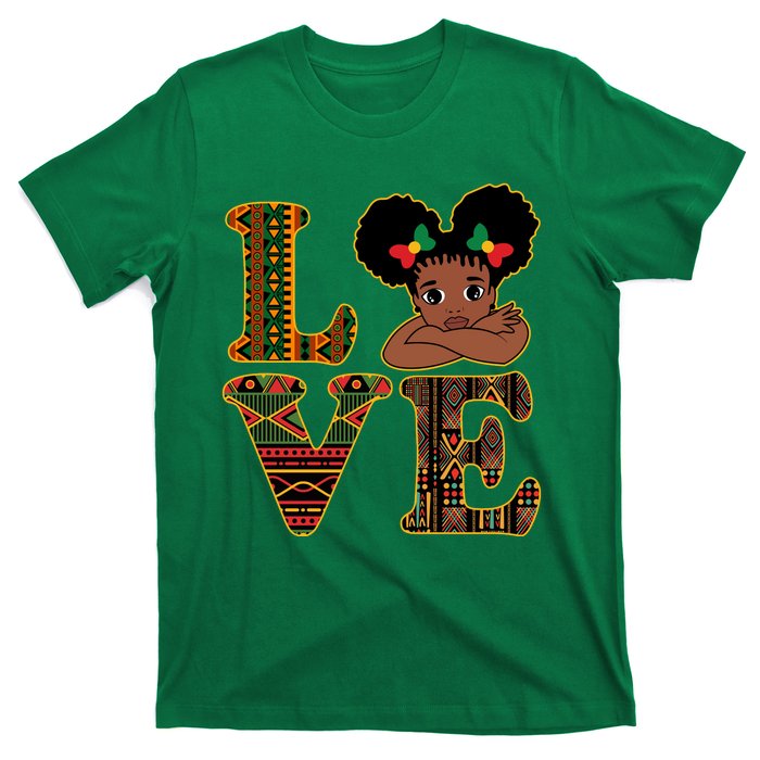 Love Black History Month Cute Pride T-Shirt