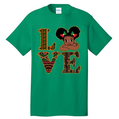 Love Black History Month Cute Pride Tall T-Shirt