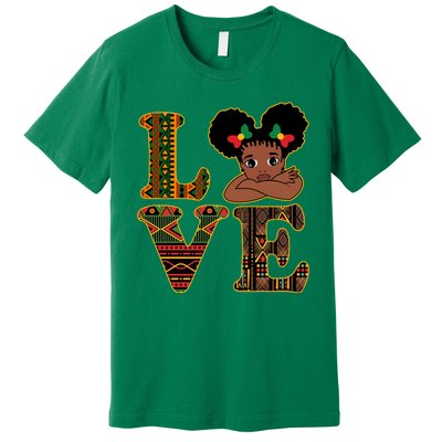 Love Black History Month Cute Pride Premium T-Shirt