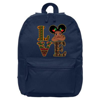 Love Black History Month Cute Pride 16 in Basic Backpack