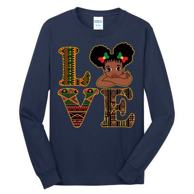 Love Black History Month Cute Pride Tall Long Sleeve T-Shirt