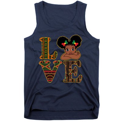 Love Black History Month Cute Pride Tank Top