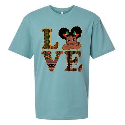 Love Black History Month Cute Pride Sueded Cloud Jersey T-Shirt