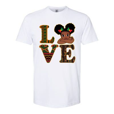 Love Black History Month Cute Pride Softstyle® CVC T-Shirt