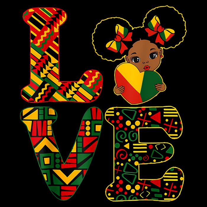 Love Black History Month Strong African Backpack