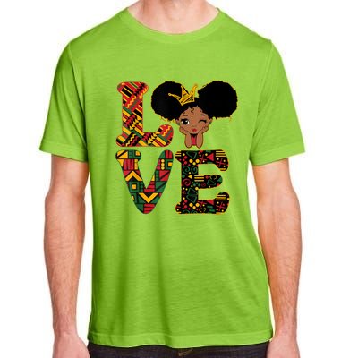 Love Black History Month Strong African Funny Gift Adult ChromaSoft Performance T-Shirt