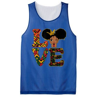 Love Black History Month Strong African Funny Gift Mesh Reversible Basketball Jersey Tank