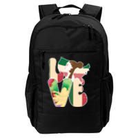 LOVE Black History Month Strong African Girl Gift Daily Commute Backpack