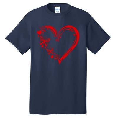 Love Butterfly Heart Tall T-Shirt