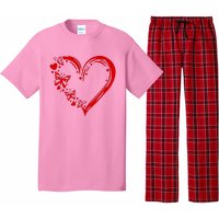 Love Butterfly Heart Pajama Set