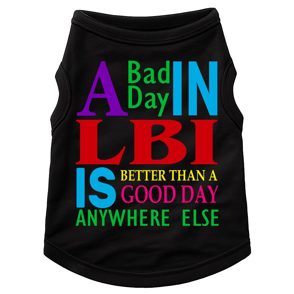 LBI Long Beach Island Good Day Doggie Tank