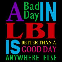 LBI Long Beach Island Good Day Cooling Performance Crew T-Shirt