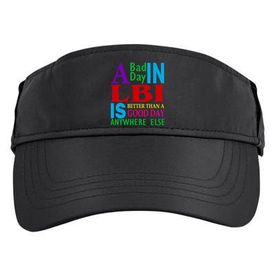 LBI Long Beach Island Good Day Adult Drive Performance Visor