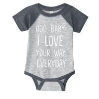 Lyriclyfe Baby I Love Your Way By Peter Frampton Infant Baby Jersey Bodysuit