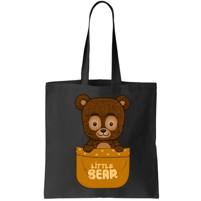 Little Bear Inside The Pocket Bag