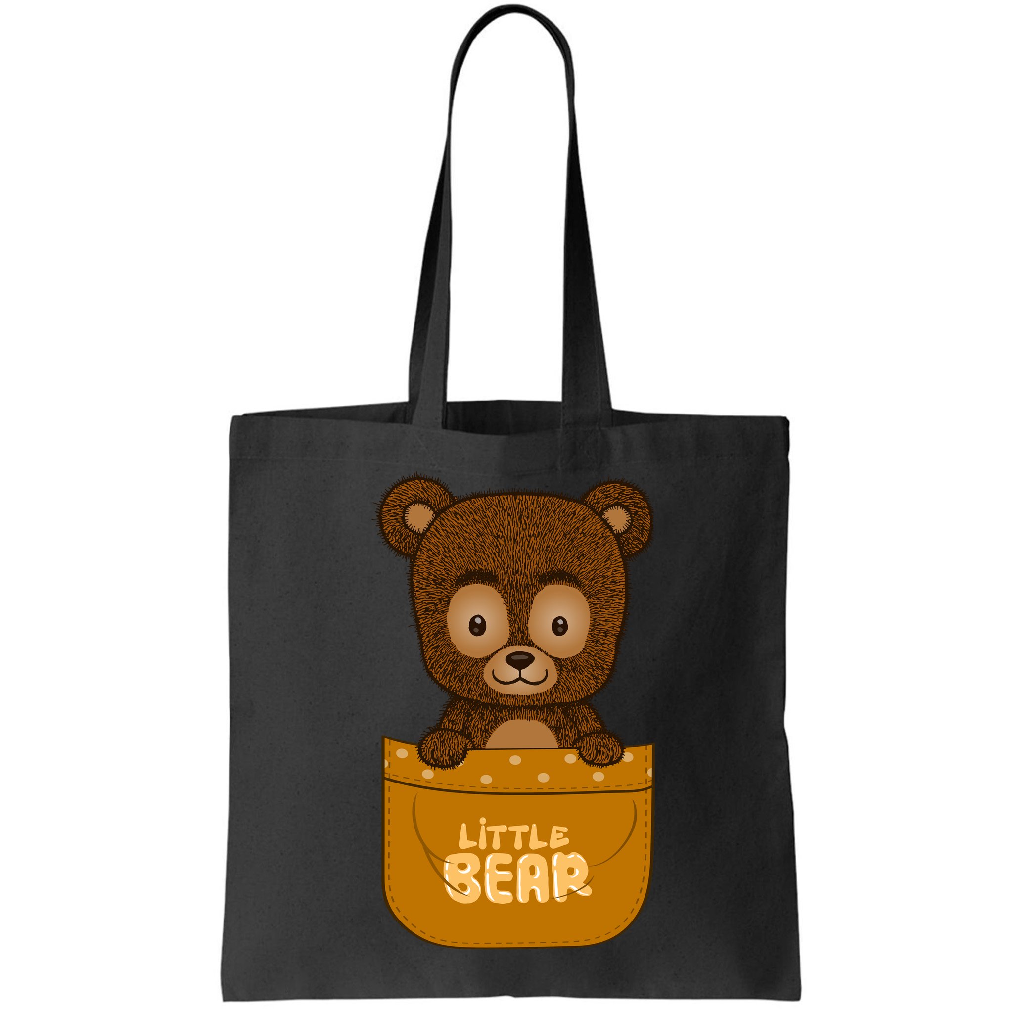 Little Bear Inside The Pocket Bag