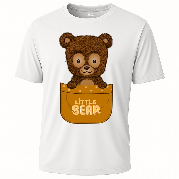 Little Bear Inside The Pocket Cooling Performance Crew T-Shirt