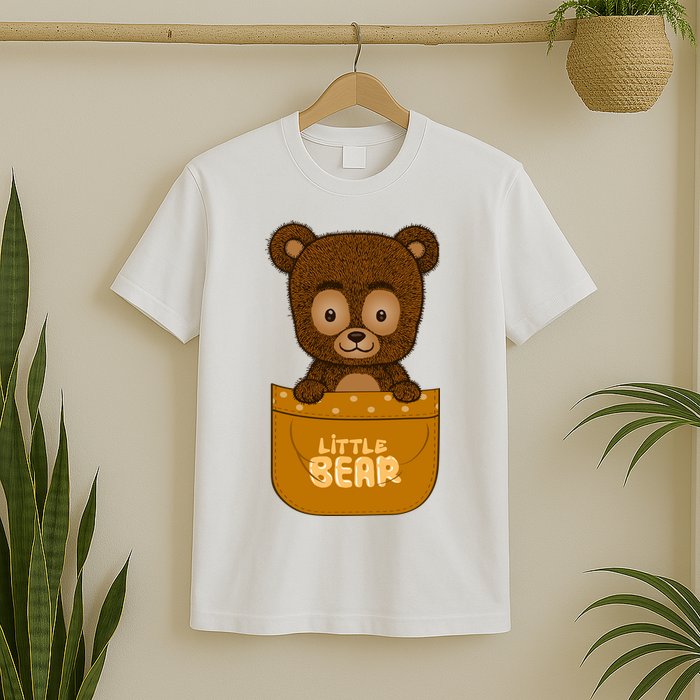 Little Bear Inside The Pocket T-Shirt