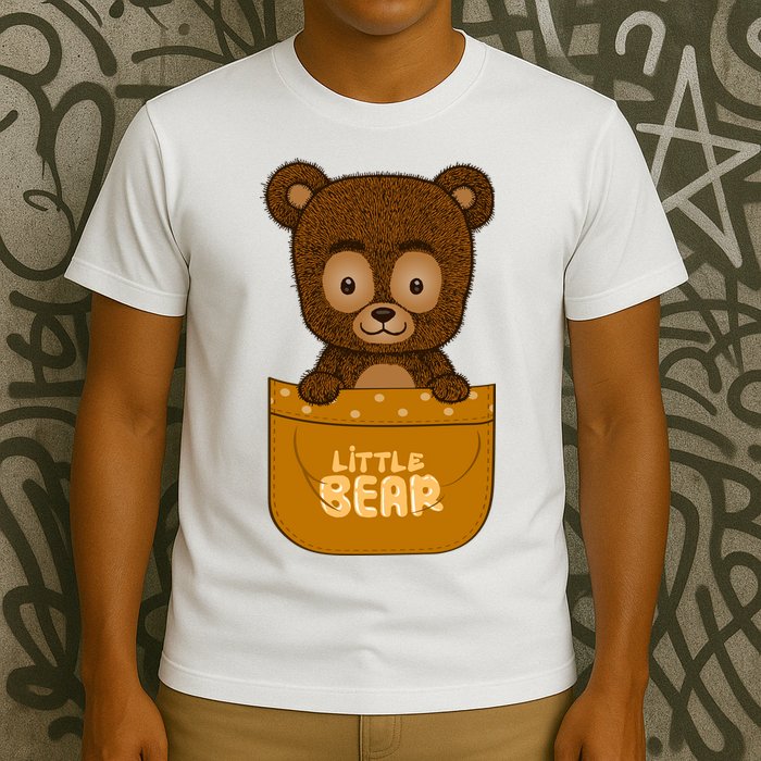 Little Bear Inside The Pocket T-Shirt