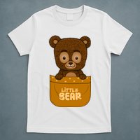 Little Bear Inside The Pocket T-Shirt