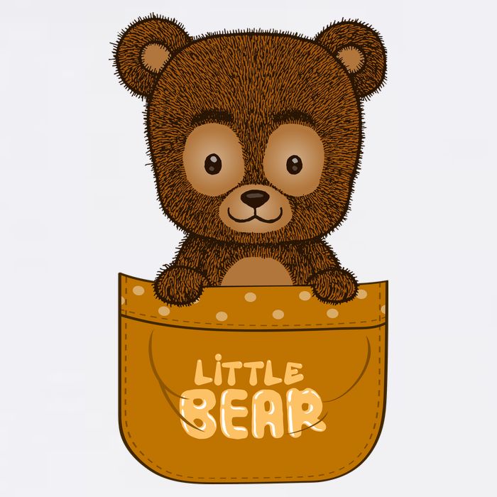 Little Bear Inside The Pocket T-Shirt