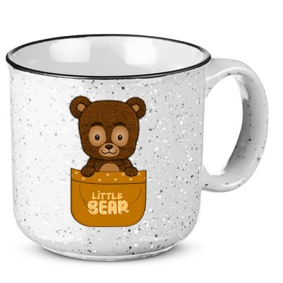 Little Bear Inside The Pocket 15oz Campfire Ceramic Mug