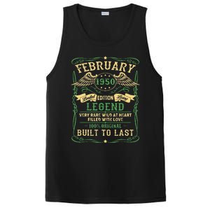 Legend Born In FEBRUARY 1950 73th Birthday Gift PosiCharge Competitor Tank