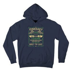 Legend Born In FEBRUARY 1950 73th Birthday Gift Tall Hoodie