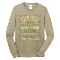 Legend Born In FEBRUARY 1950 73th Birthday Gift Tall Long Sleeve T-Shirt