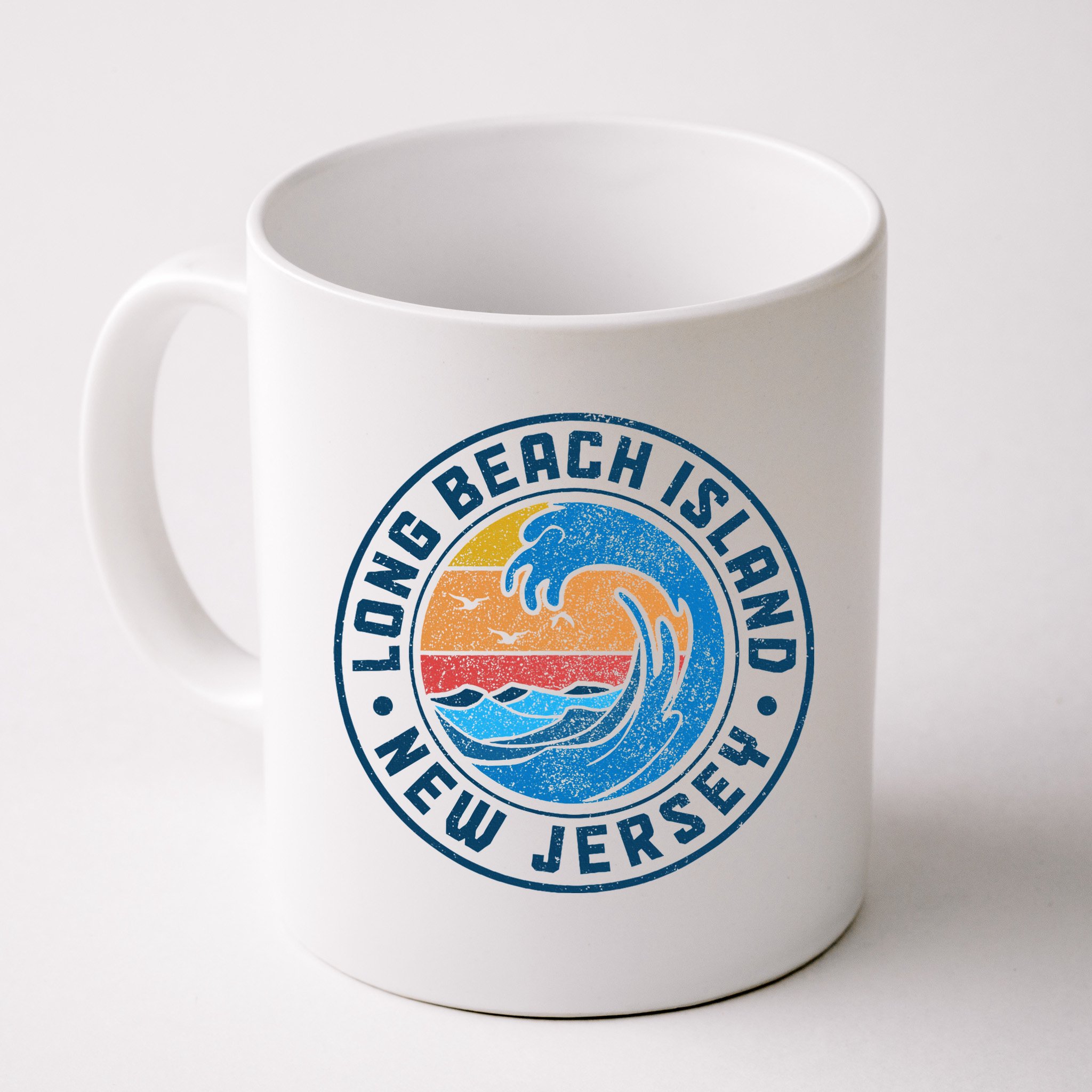 Long Beach Island New Jersey Lbi Vintage Mug