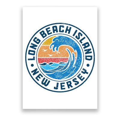 Long Beach Island New Jersey Lbi Vintage Poster