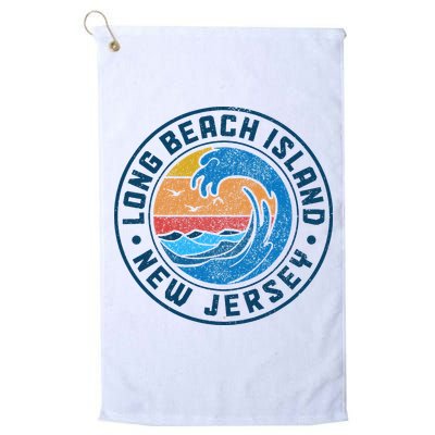 Long Beach Island New Jersey Lbi Vintage Golf Towel