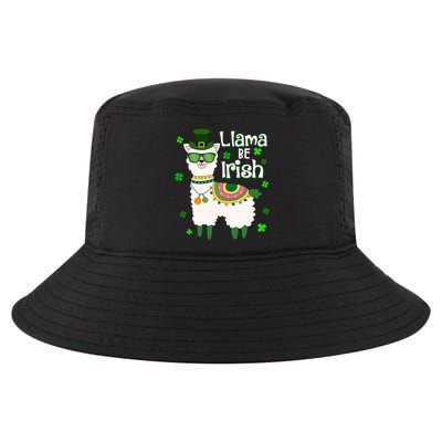 Llama Be Irish St Patrick's Day Funny Cool Comfort Performance Bucket Hat