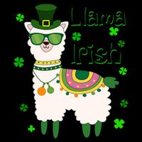 Llama Be Irish St Patrick's Day Funny Mug