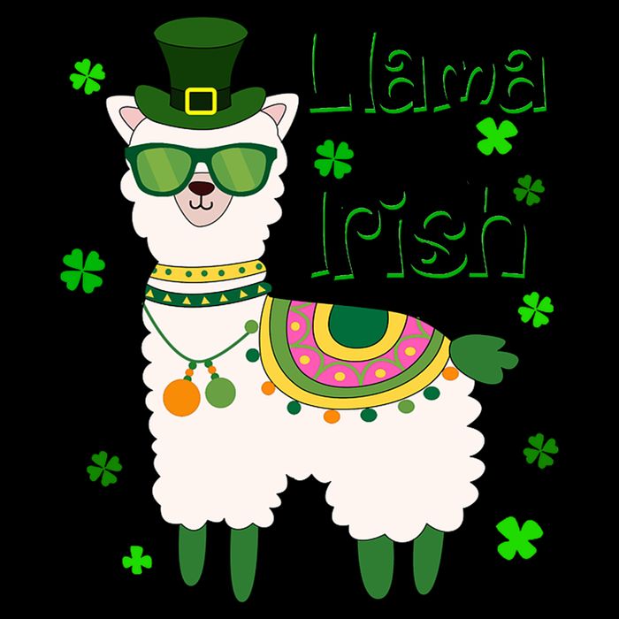 Llama Be Irish St Patrick's Day Funny Mug