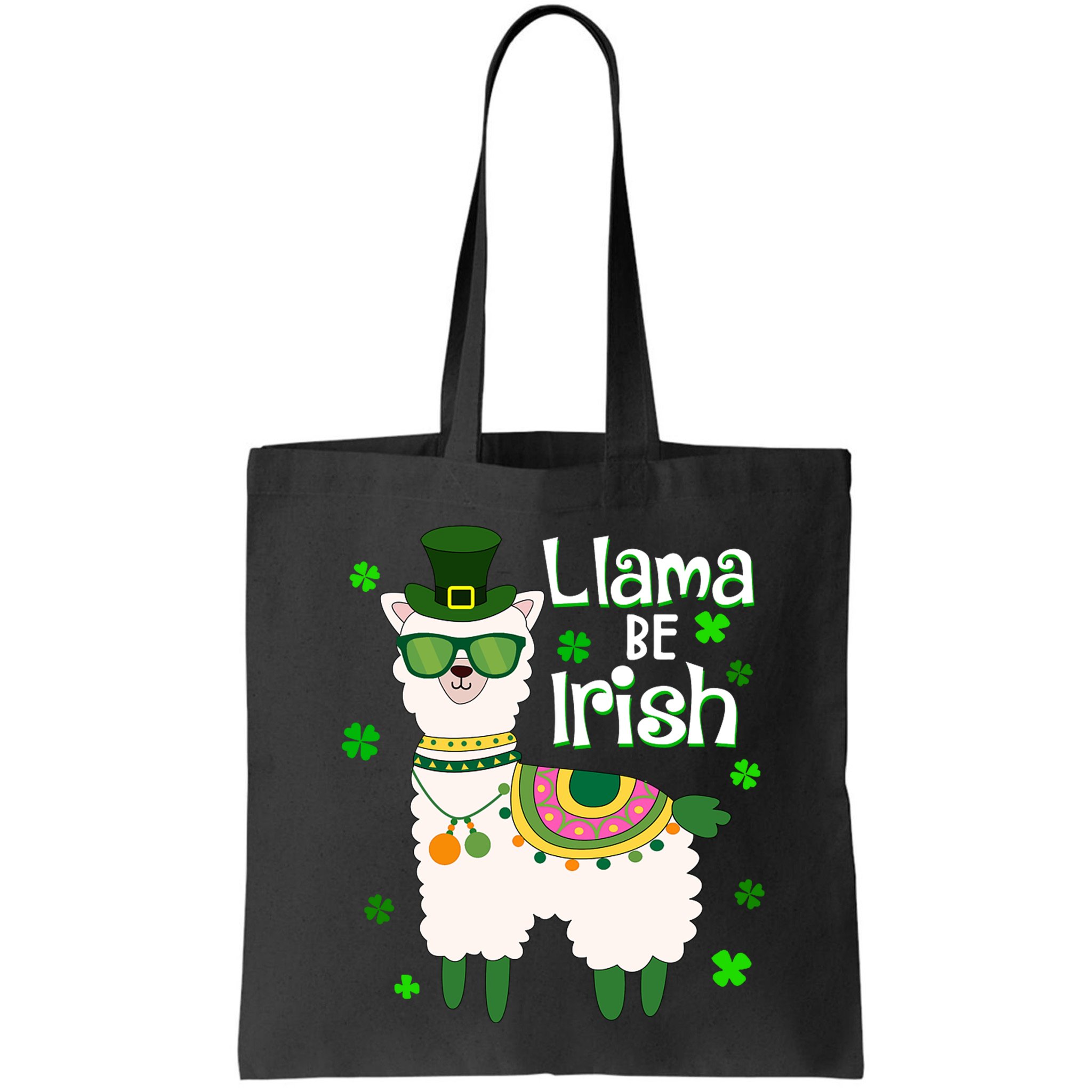 Llama Be Irish St Patrick's Day Funny Bag
