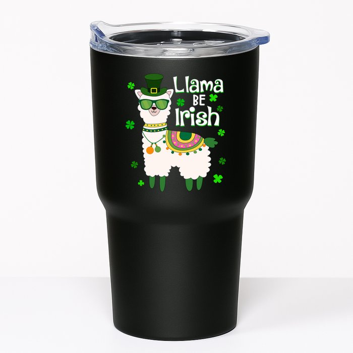 Llama Be Irish St Patrick's Day Funny Tumbler