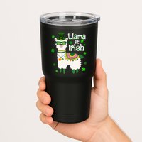 Llama Be Irish St Patrick's Day Funny Tumbler