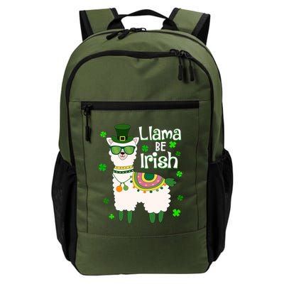 Llama Be Irish St Patrick's Day Funny Backpack