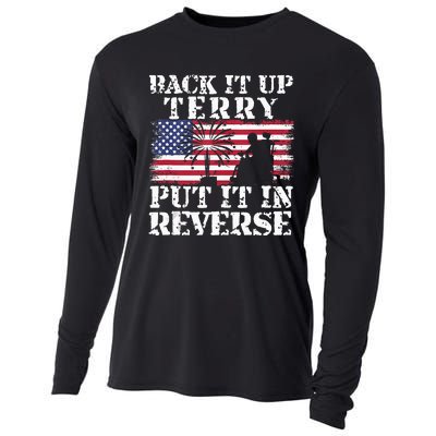 Lawd Back it up Terry Put it In Reverse 4th July birthday  Cooling Performance Long Sleeve Crew