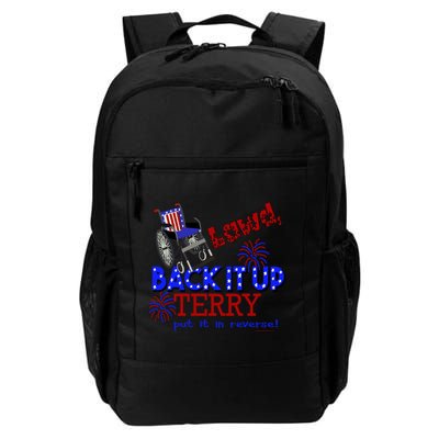 Lawd Back It Up Terry Put It In Reverse 4th July Birthday Gift Backpack