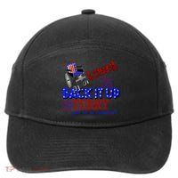 Lawd Back It Up Terry Put It In Reverse 4th July Birthday Gift 7-Panel Snapback Hat