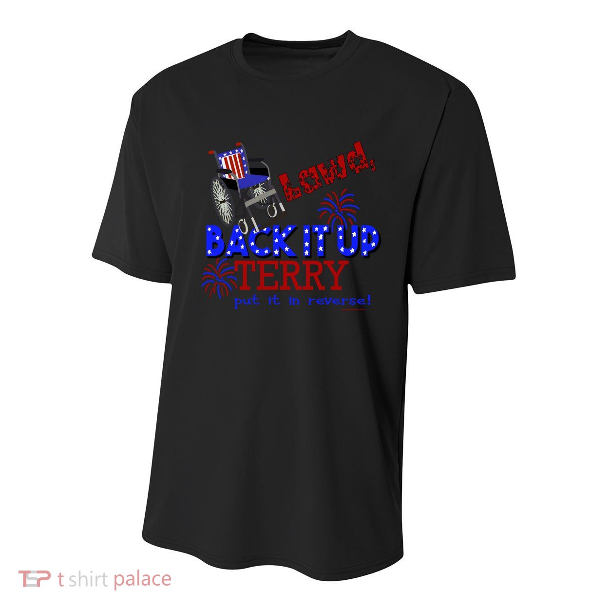 Lawd Back It Up Terry Put It In Reverse 4th July Birthday Gift Youth Performance Sprint T-Shirt
