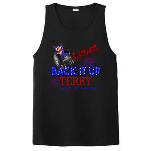 Lawd Back It Up Terry Put It In Reverse 4th July Birthday Gift PosiCharge Competitor Tank