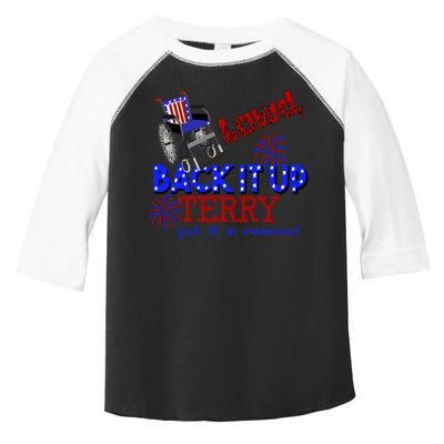 Lawd Back It Up Terry Put It In Reverse 4th July Birthday Gift Toddler Fine Jersey T-Shirt